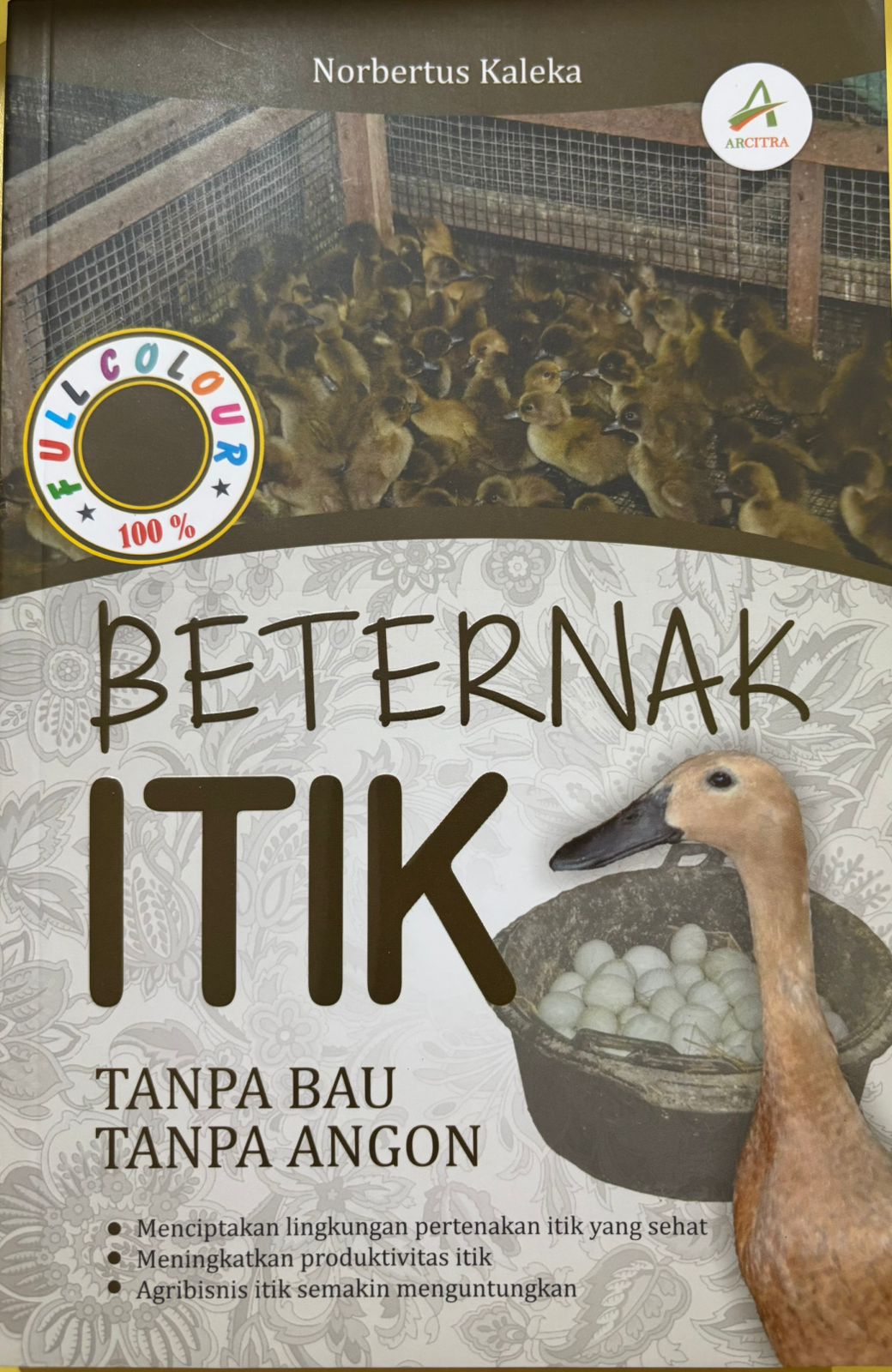 Beternak itik tanpa bau tanpa angon