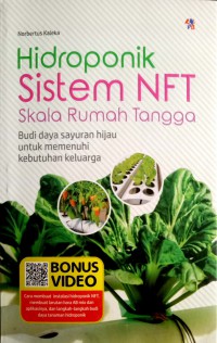 Hidroponik Sistem NFT : skala rumah tangga