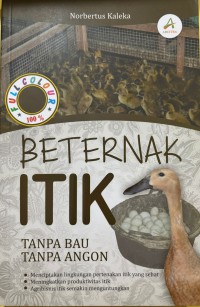 Beternak itik tanpa bau tanpa angon